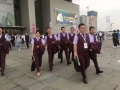 888电子集团定制的工服已到货了